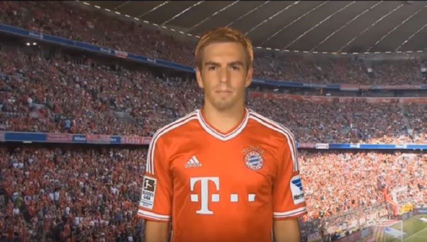 Philipp Lahm gegen Rechts