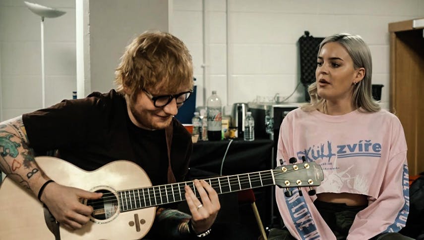 Ed Sheeran und Anne-Marie