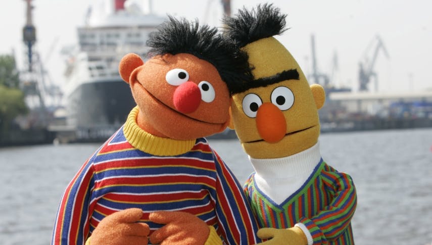 Ernie und Bert ein Paar