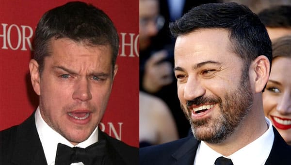 Matt Damon und Jimmy Kimmel